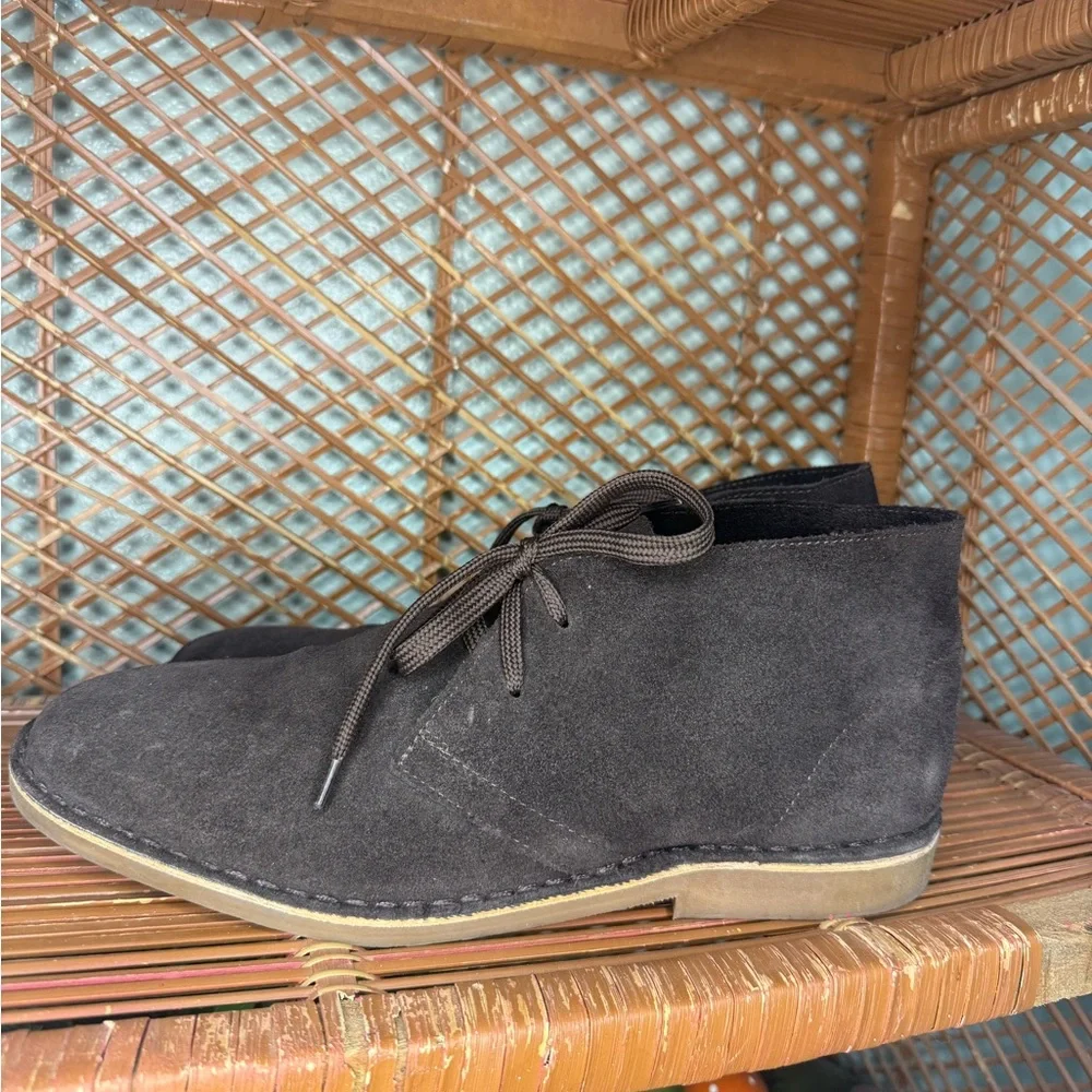 Supply Lab Men’s Leather Size 10 Lace Up Chukka Boots Shoes